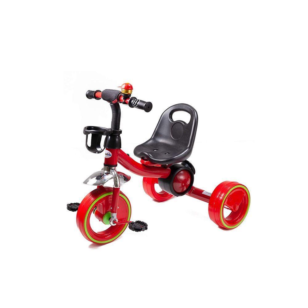 Triciclo Musical Luces Niño Infantil Rojo-1