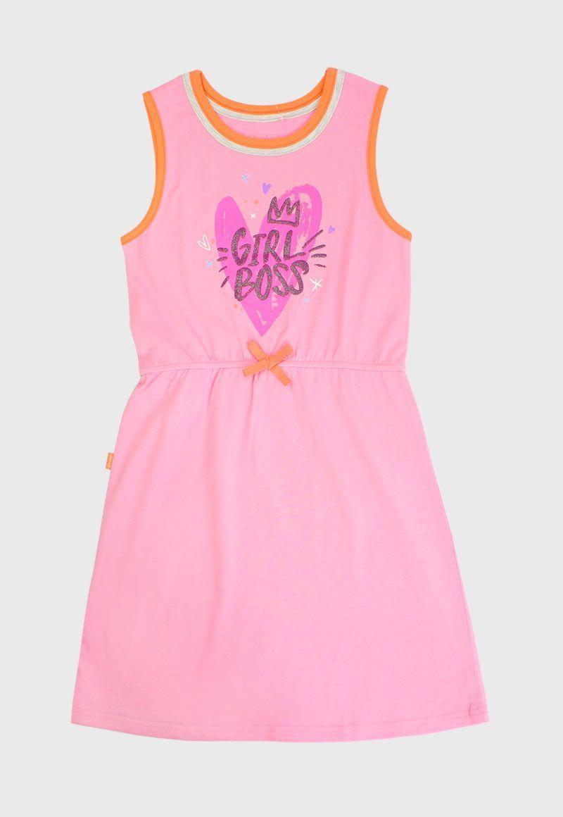 Vestido jr niña estampado day to day-0