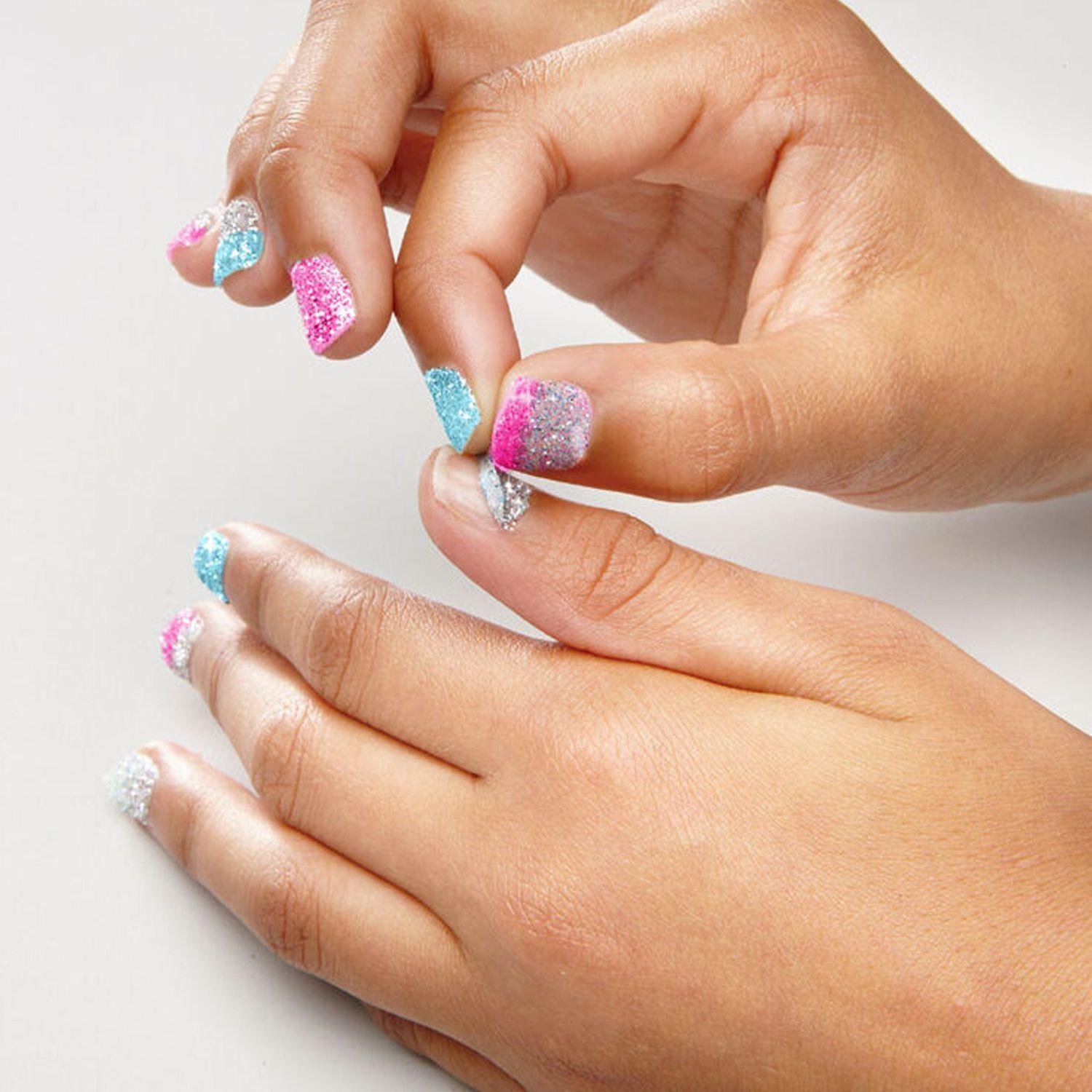 Set Manicure Para Uñas Con Glitter "Go Glam" - Cool Maker-2