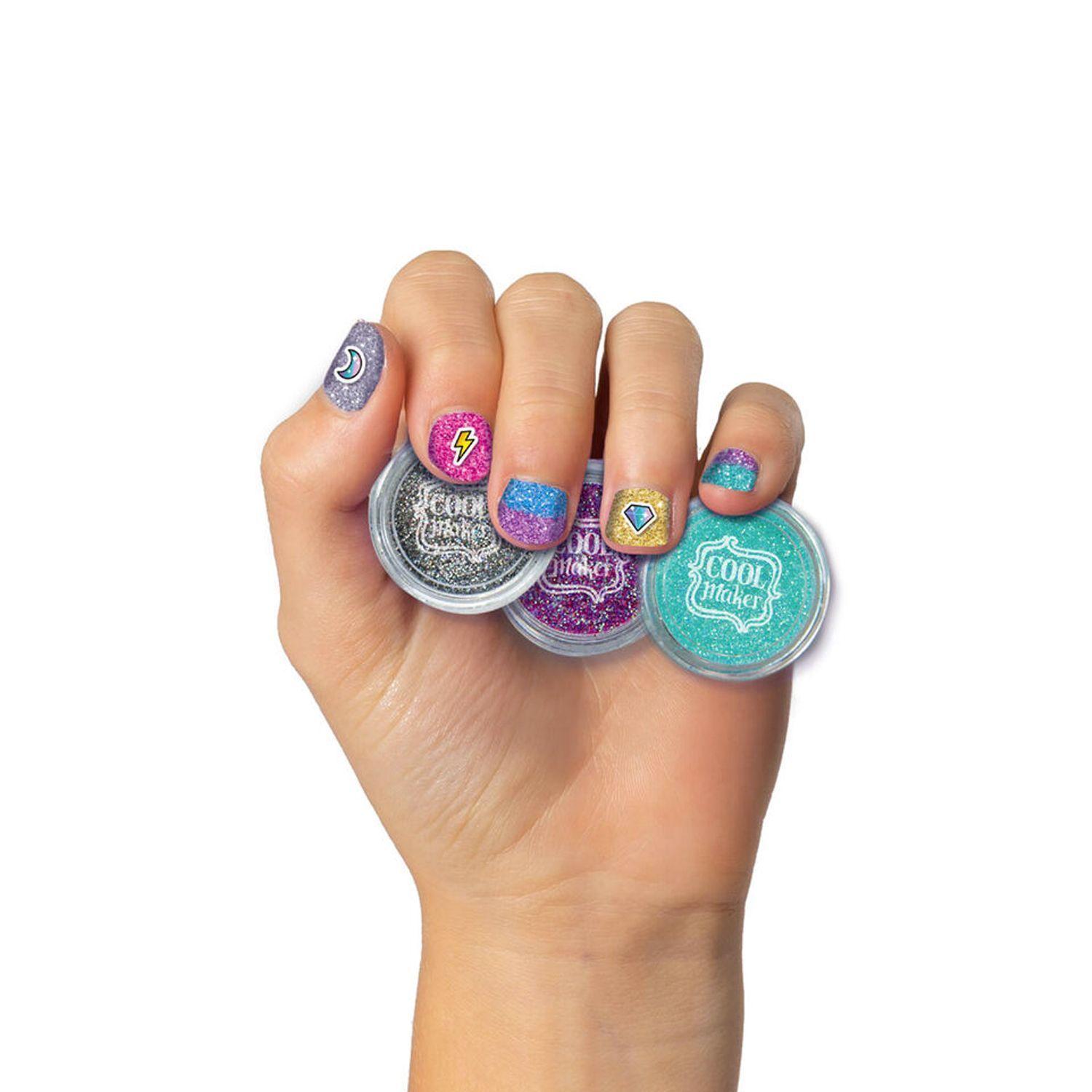 Set Manicure Para Uñas Con Glitter "Go Glam" - Cool Maker-4