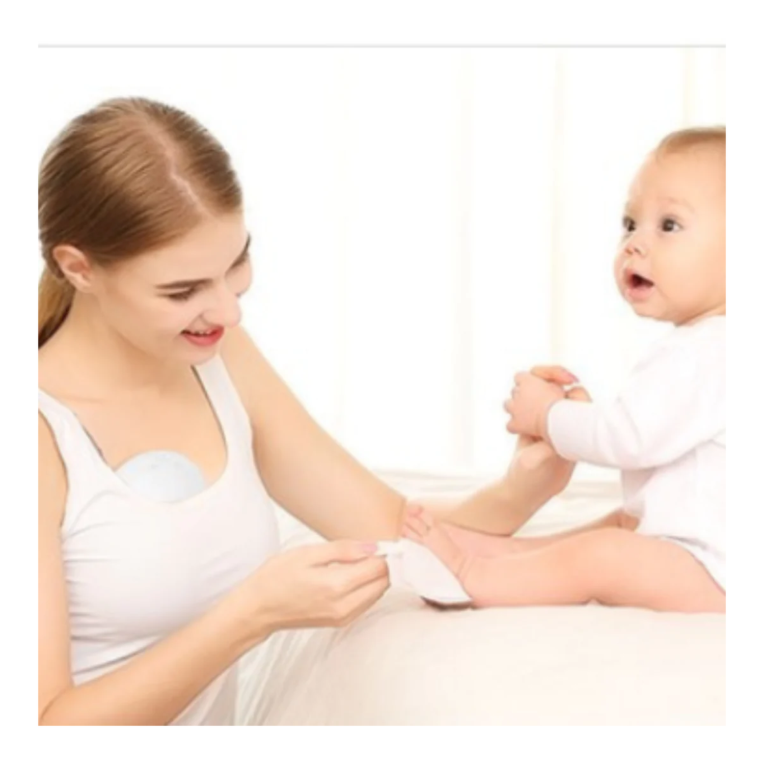 Extractor de Leche Eléctrico Manos Libres Gold Super Mom-5