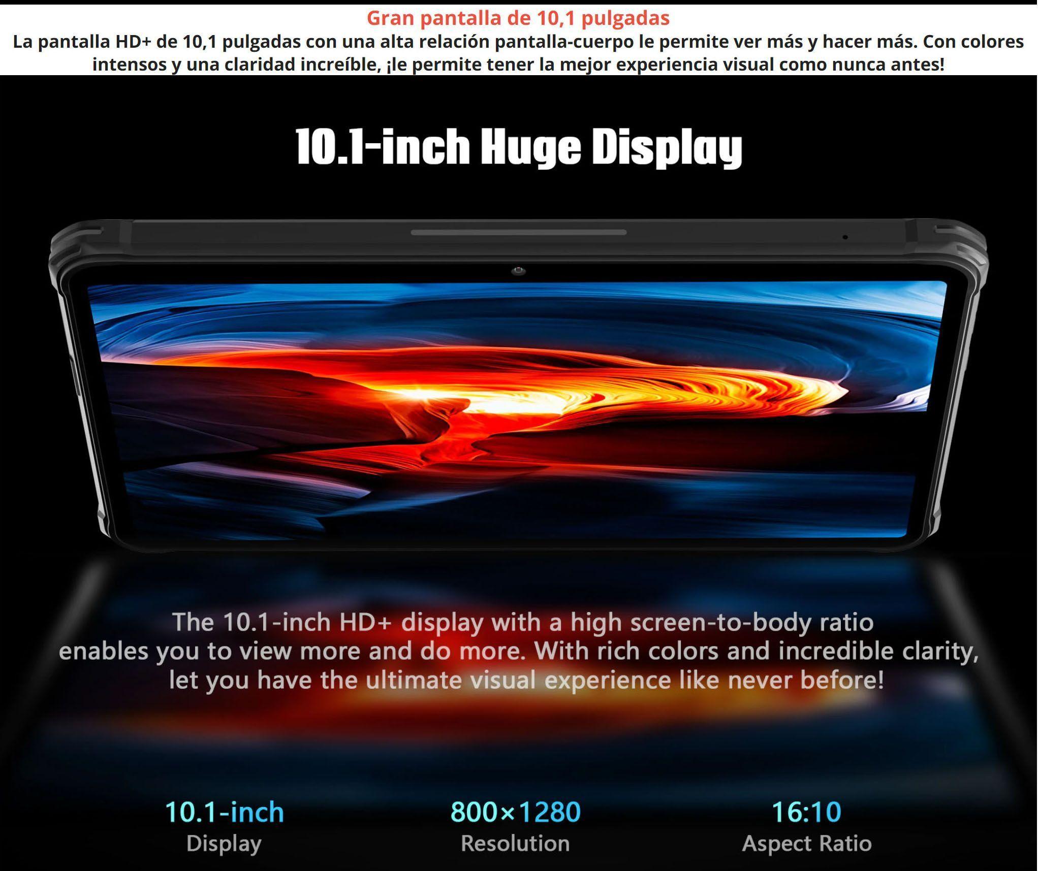 Tablet Rugged R6 Pro - IP68 4G Resistente Golpes Polvo Agua-6