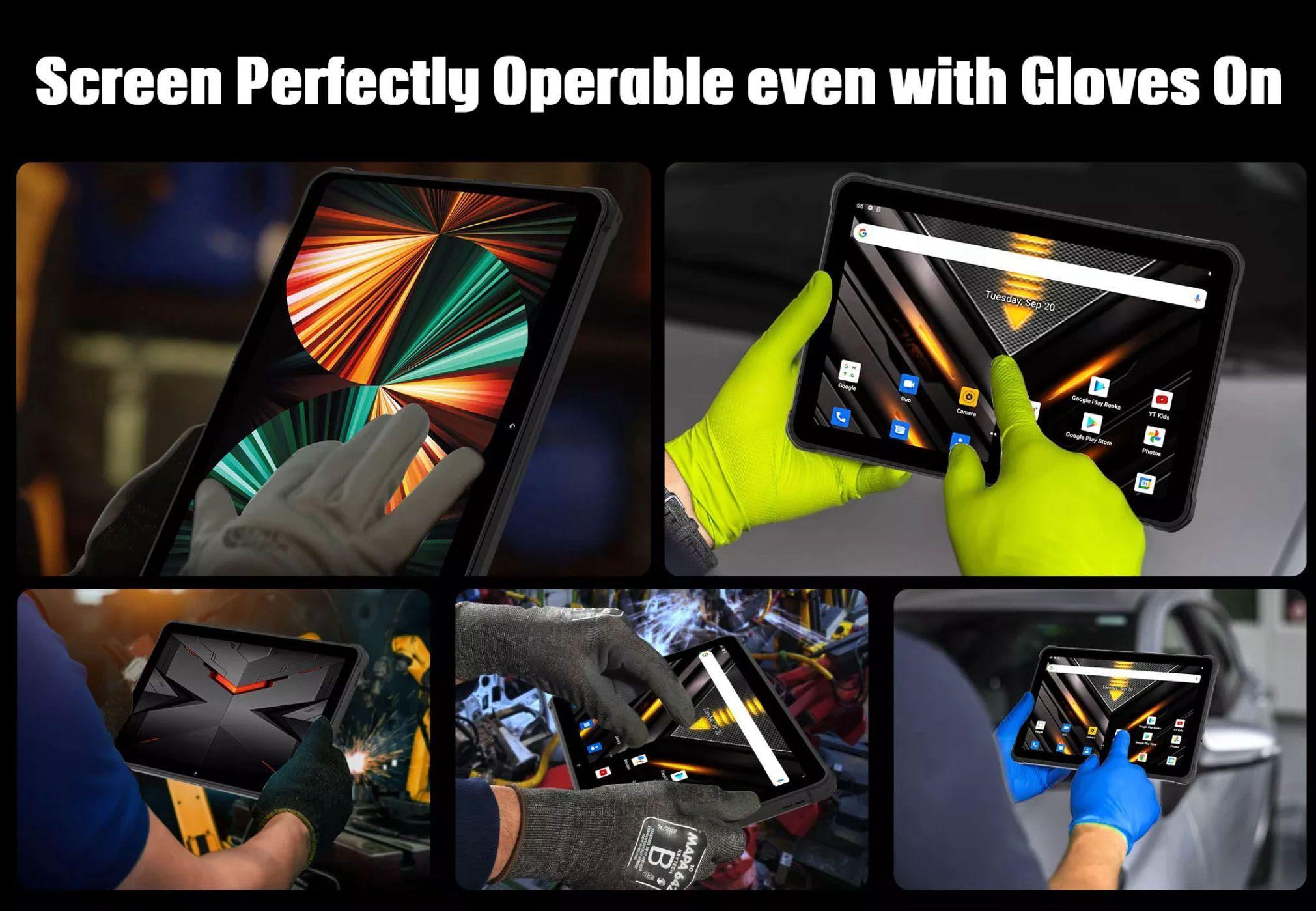 Tablet Rugged R6 Pro - IP68 4G Resistente Golpes Polvo Agua-7