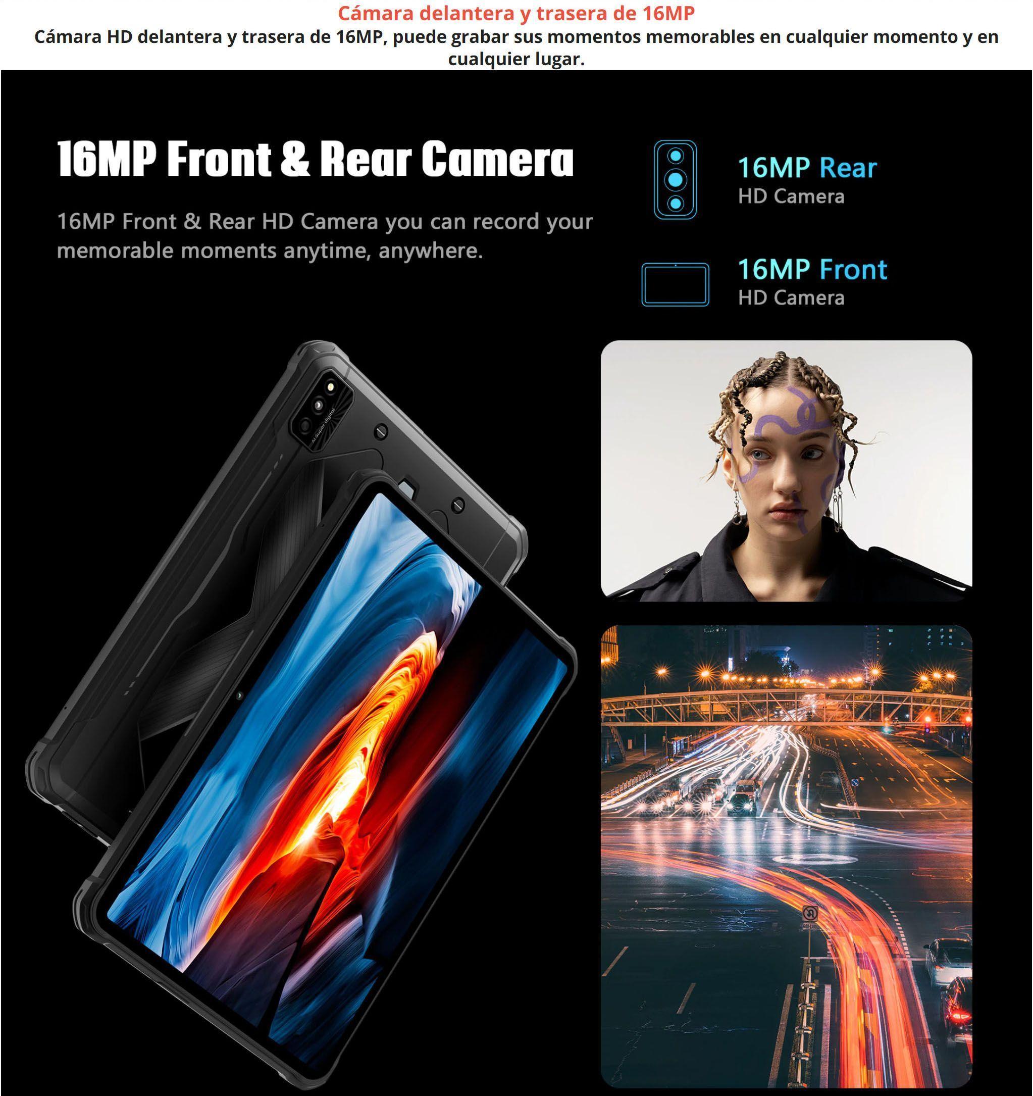 Tablet Rugged R6 Pro - IP68 4G Resistente Golpes Polvo Agua-5