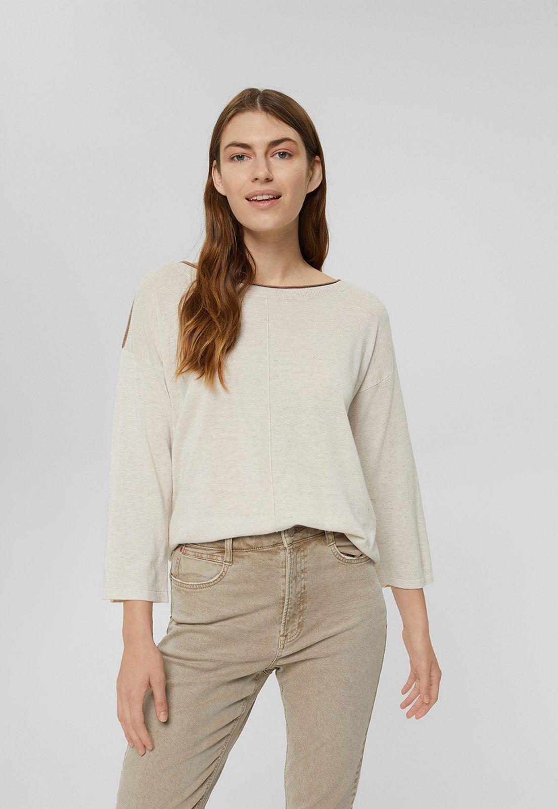 Sweater De Punto Fino Esprit Arena-2