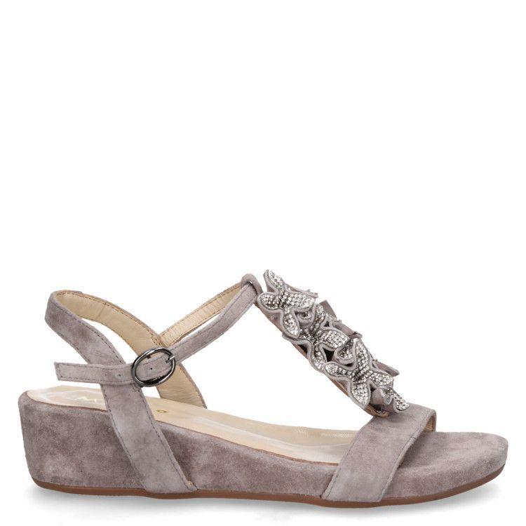 Sandalia Casual Mingo Mujer Taupe - S027-1