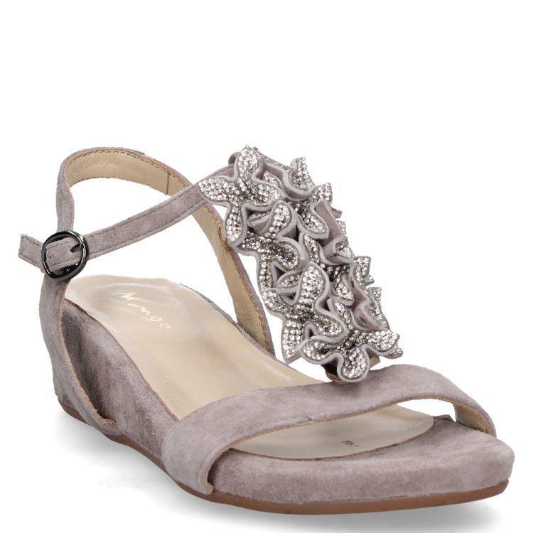 Sandalia Casual Mingo Mujer Taupe - S027-0