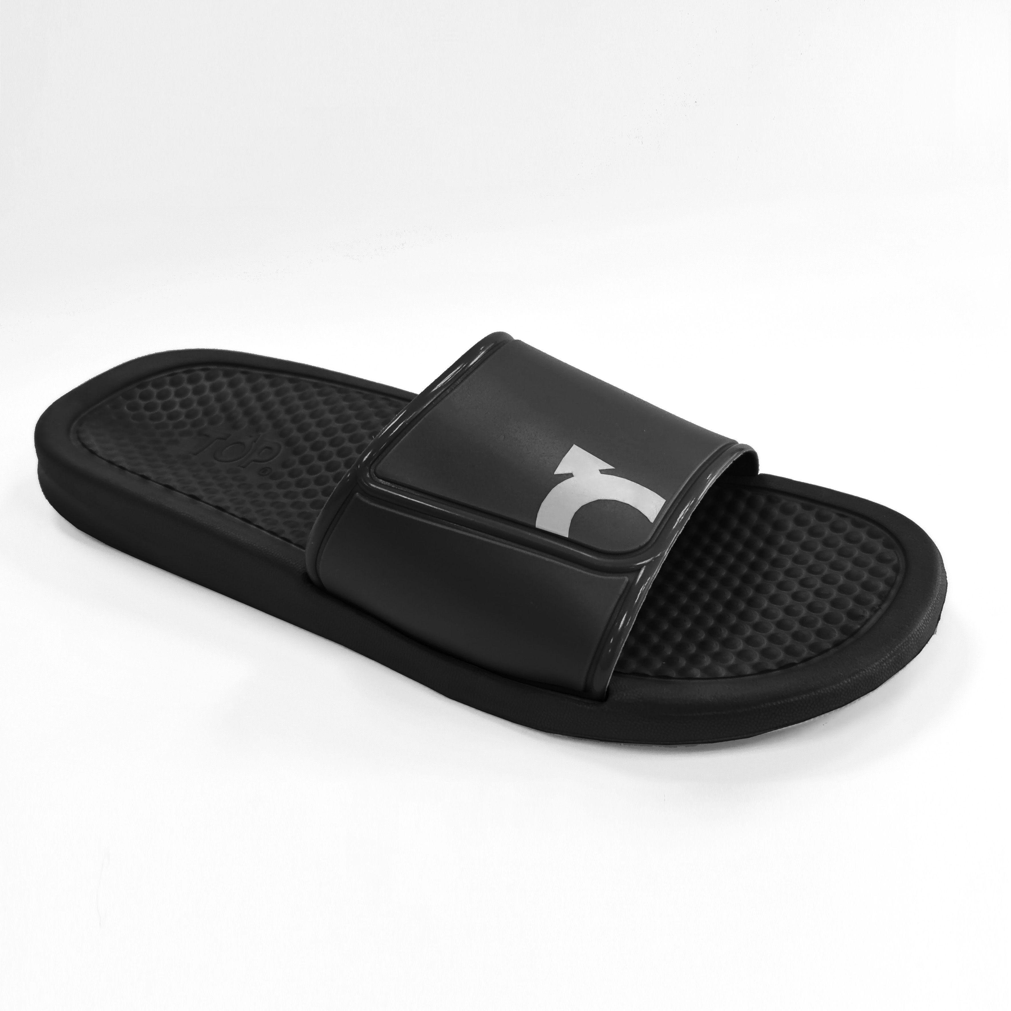 Sandalias Hombre Negras Top-0