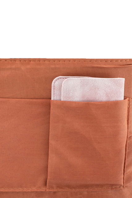 Cartera Cruzada Café Tricolor iD-1