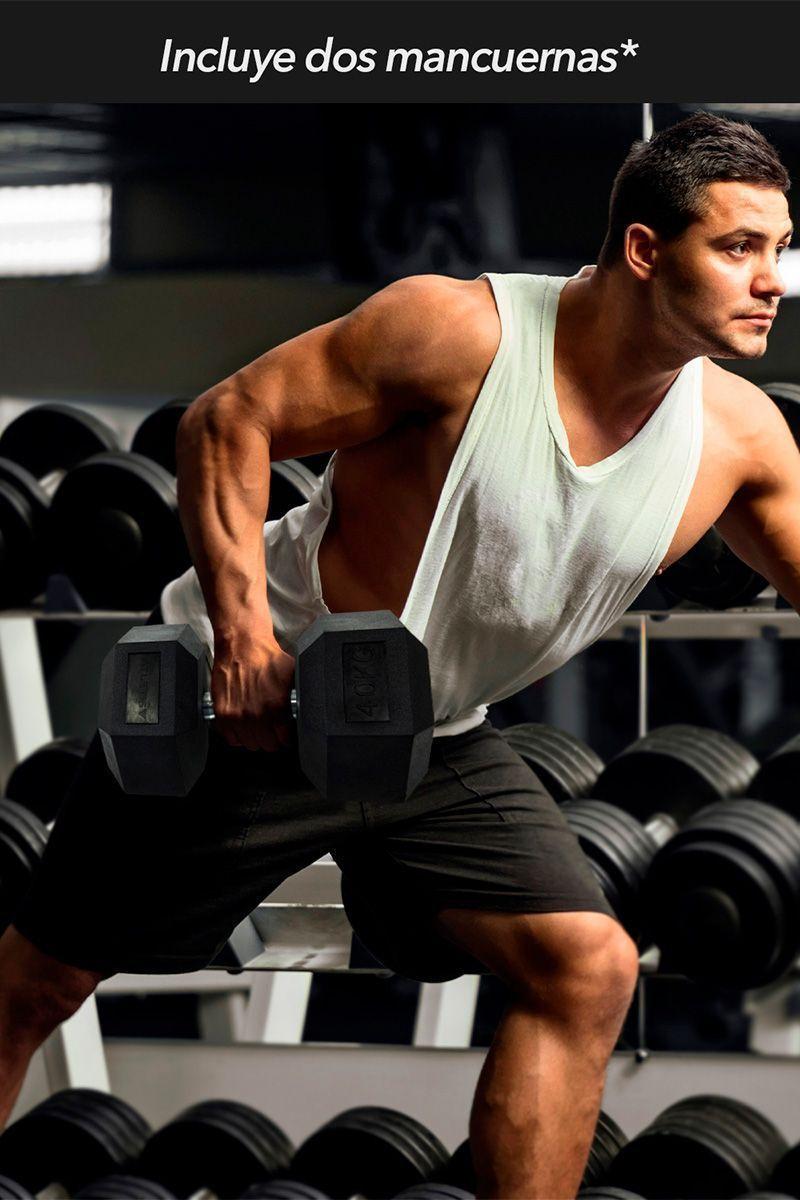 Mancuerna Hexagonal 40 Kg Negro-1