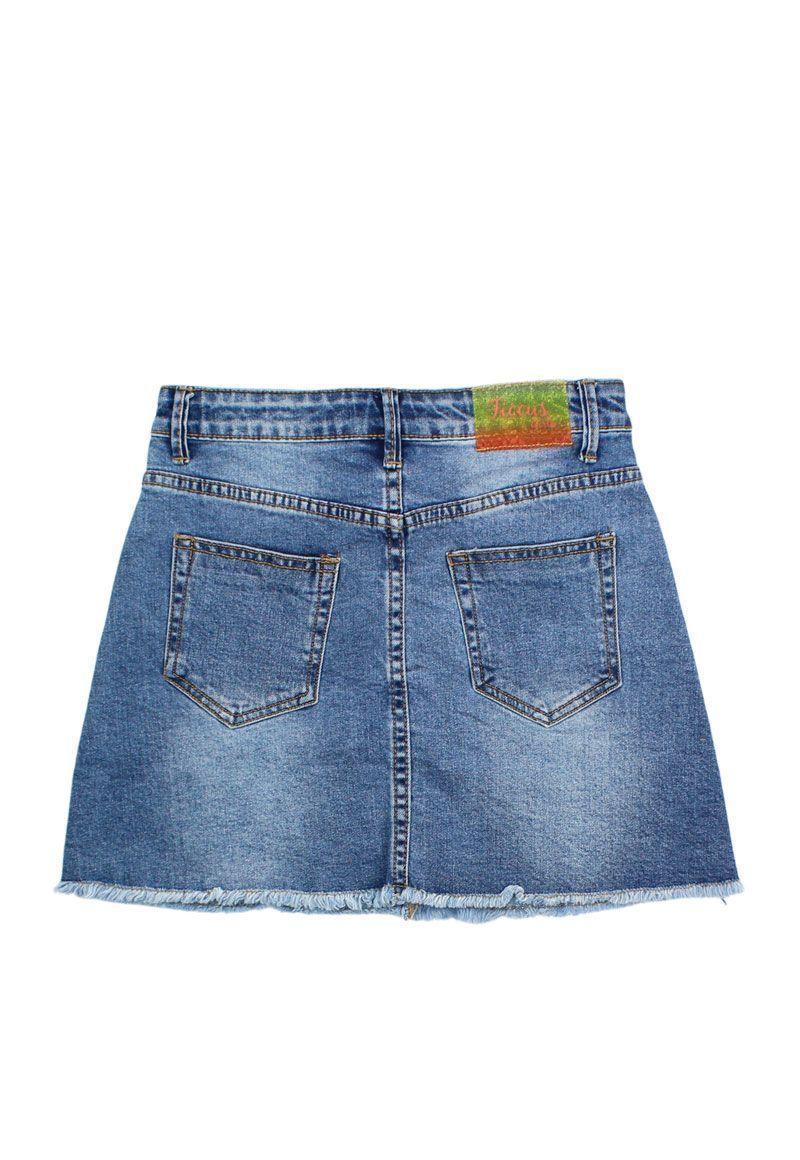 Falda Junior Niña Jeans Sunset Ficcus-1