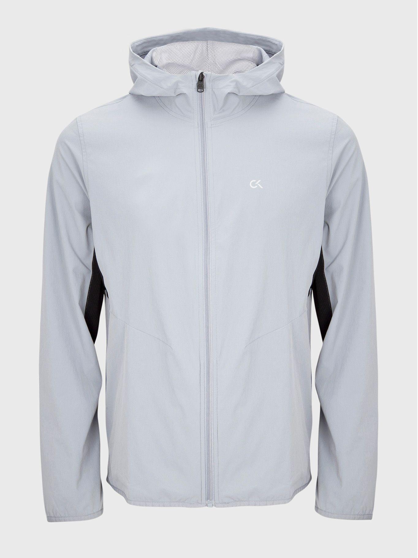 Chaqueta Deportiva Woven Gris Calvin Klein-0