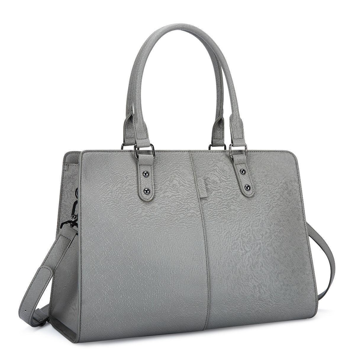 Ecosusi Bolso Maletin BOW 15.6"+ bolso de mano - Gris-2