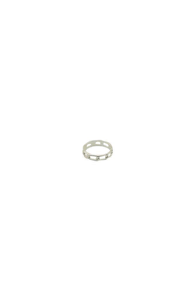 Anillo Chains Plateado Humana-0