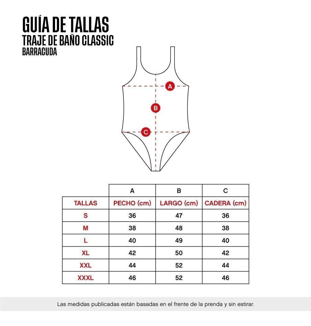      Traje Baño Mujer Classic Bathe Nuevo & Original Barracuda-2
