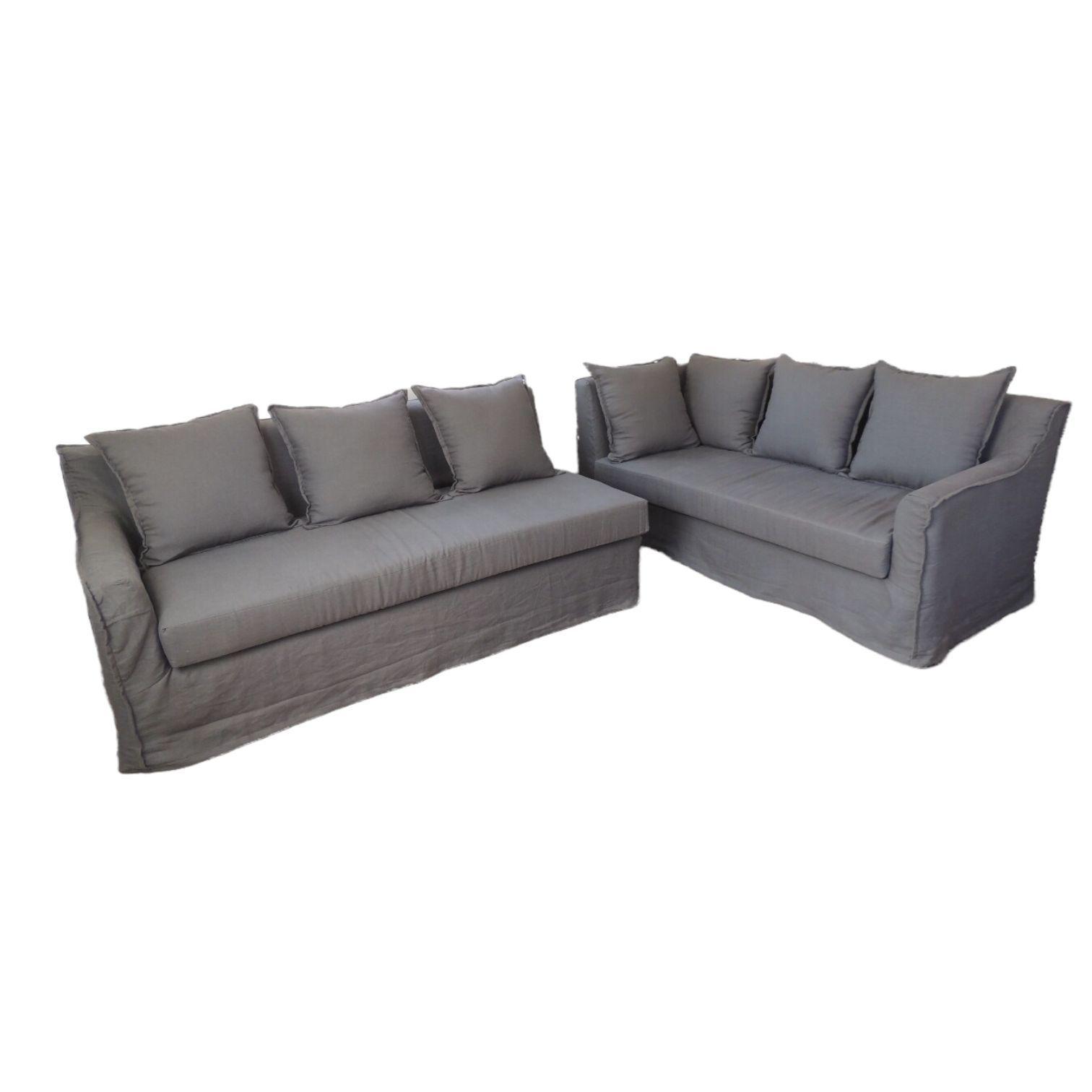 Seccional Gema Gris con funda-1