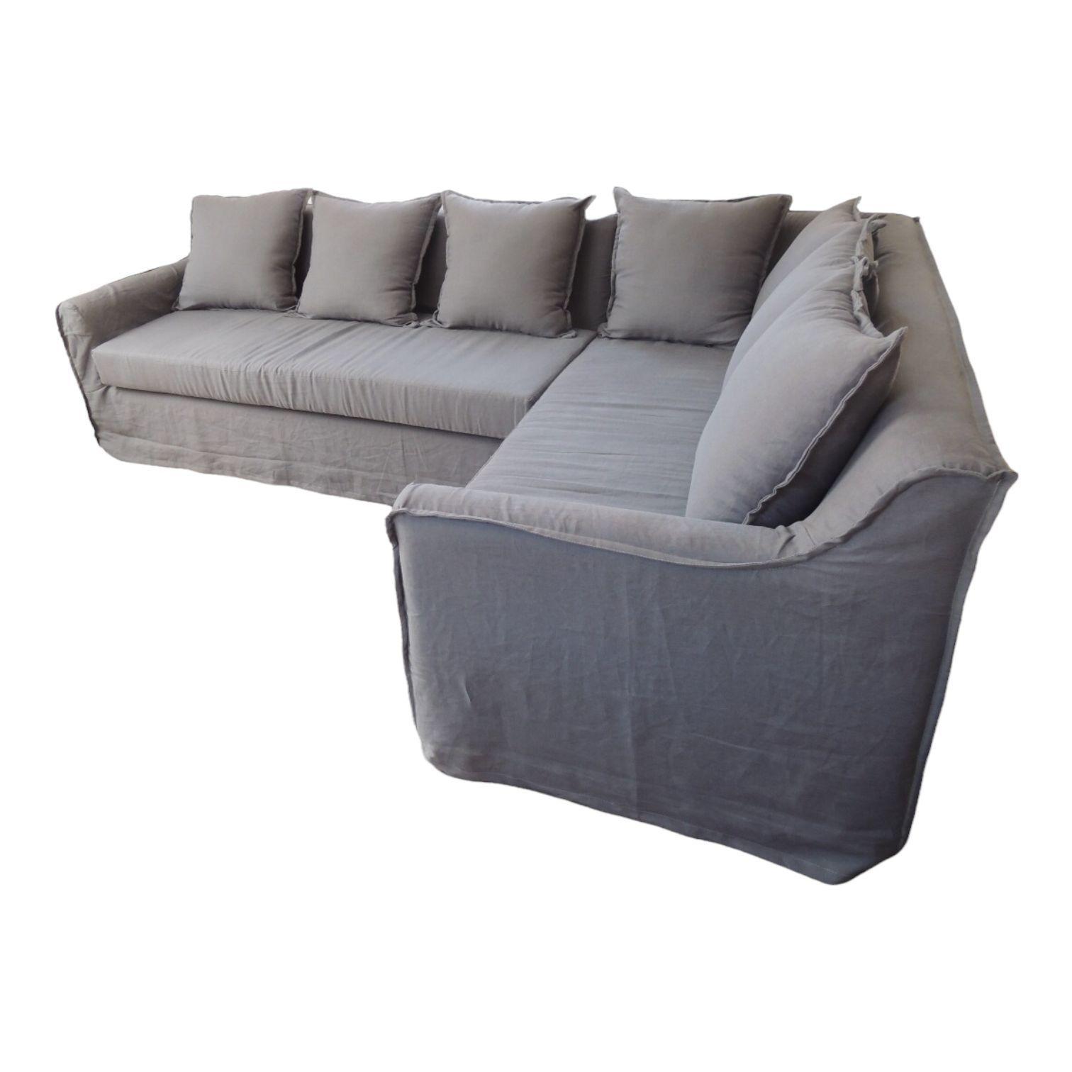 Seccional Gema Gris con funda-3