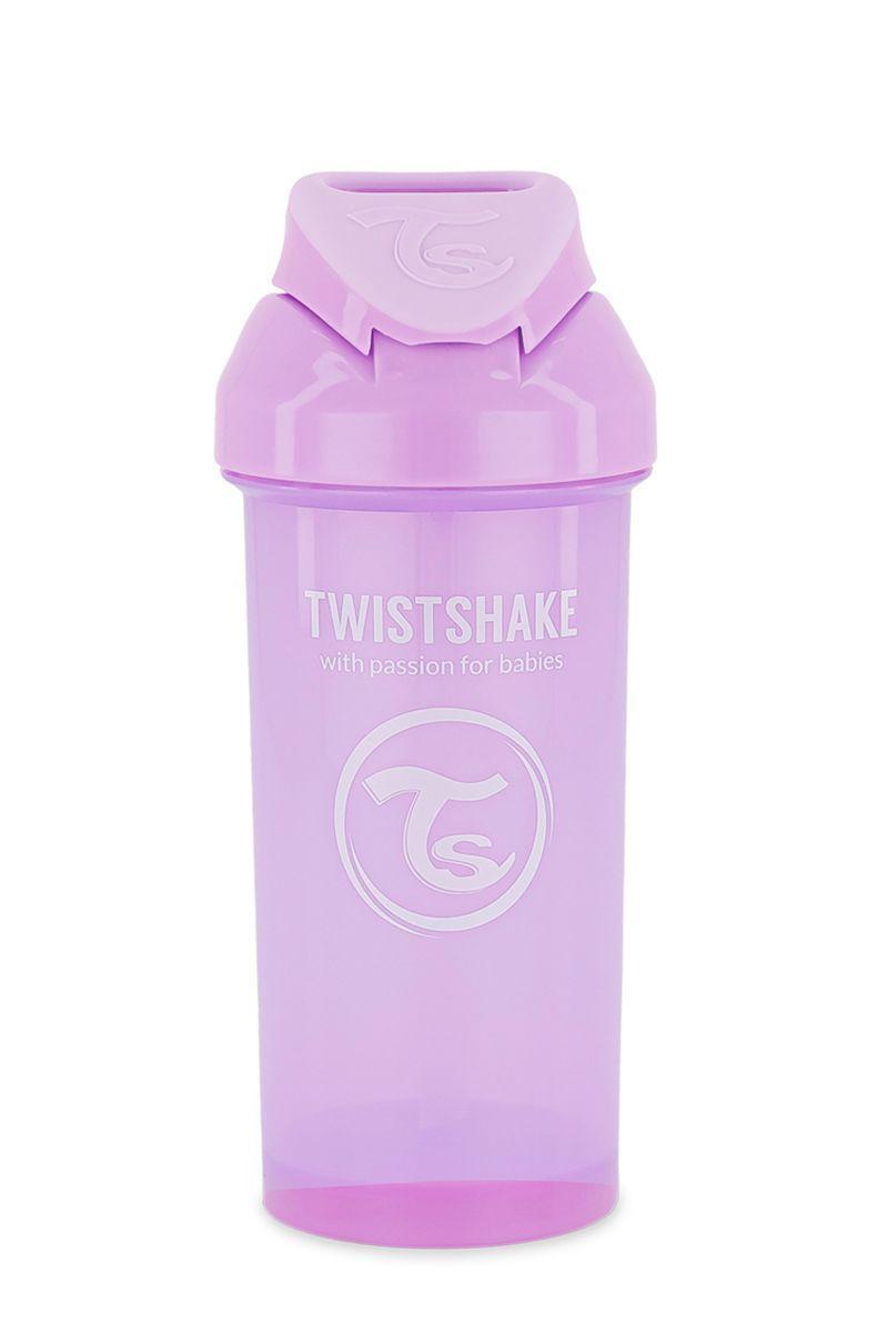 Vaso con bombilla Twistshake Straw Cup 360ml morado-1