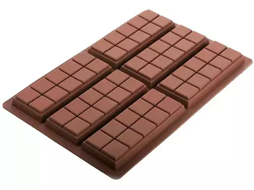2 Moldes De Chocolate Moldes Barra De Chocolate Silicona 066-3