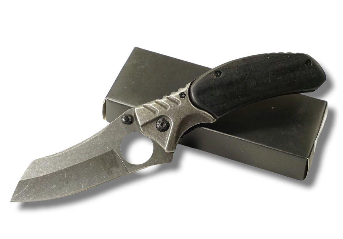 Navaja Asistida Grey Ash Con Grip Al76-0