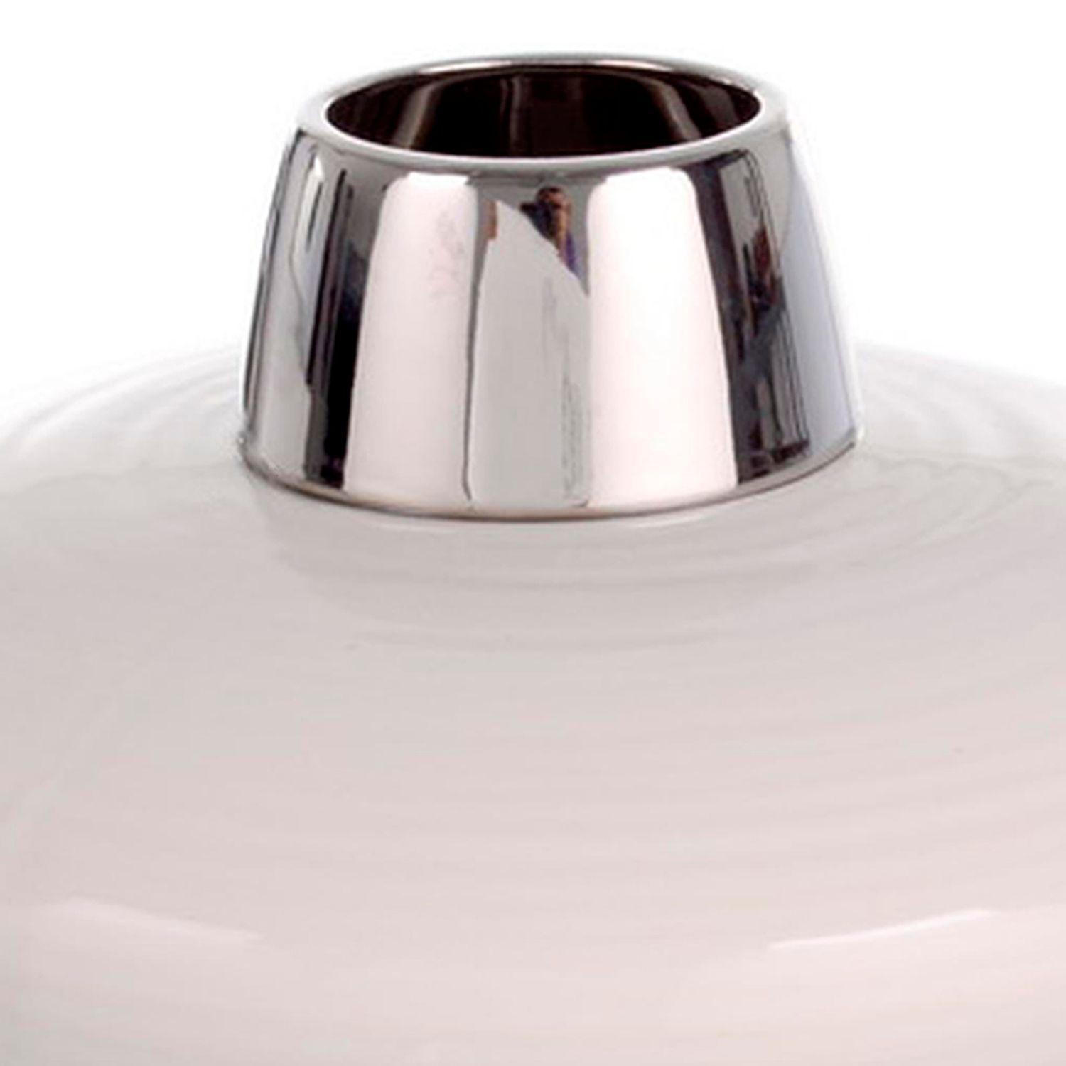 Jarrón Decorativo Milieu Silver Ancho-2