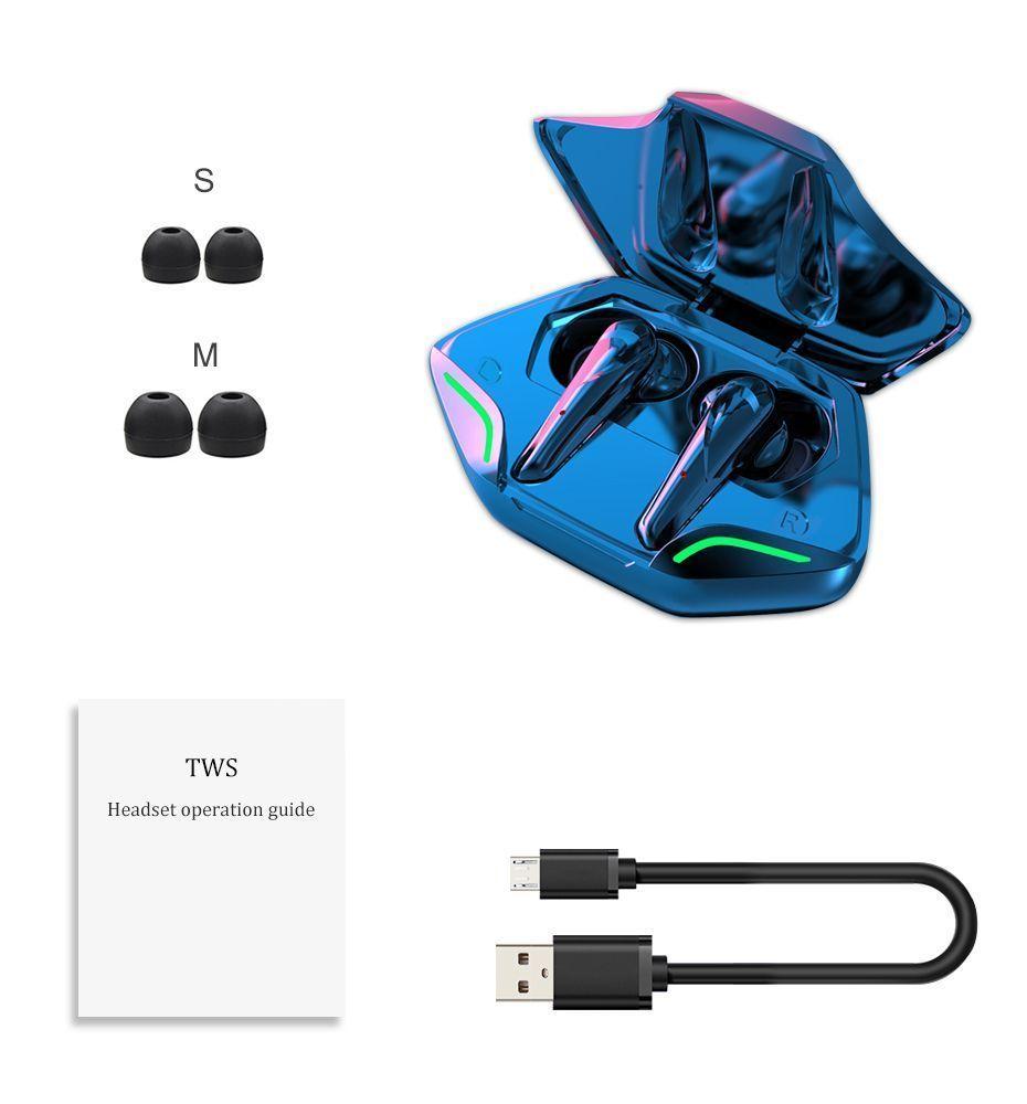 Audifonos Gamer Inalámbricos Bluetooth 5.0 Ks08-2