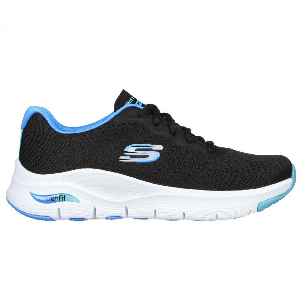 Zapatilla Mujer Arch Fit Negro Skechers-4