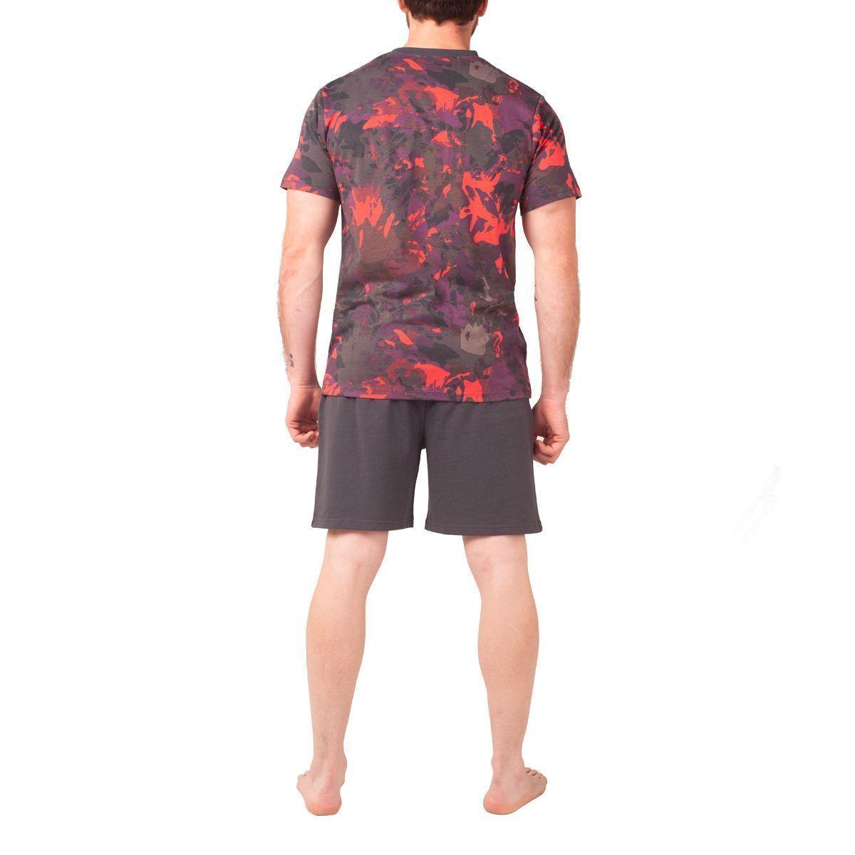 Pijama Algodón Verano Estampado C2 TOP-1