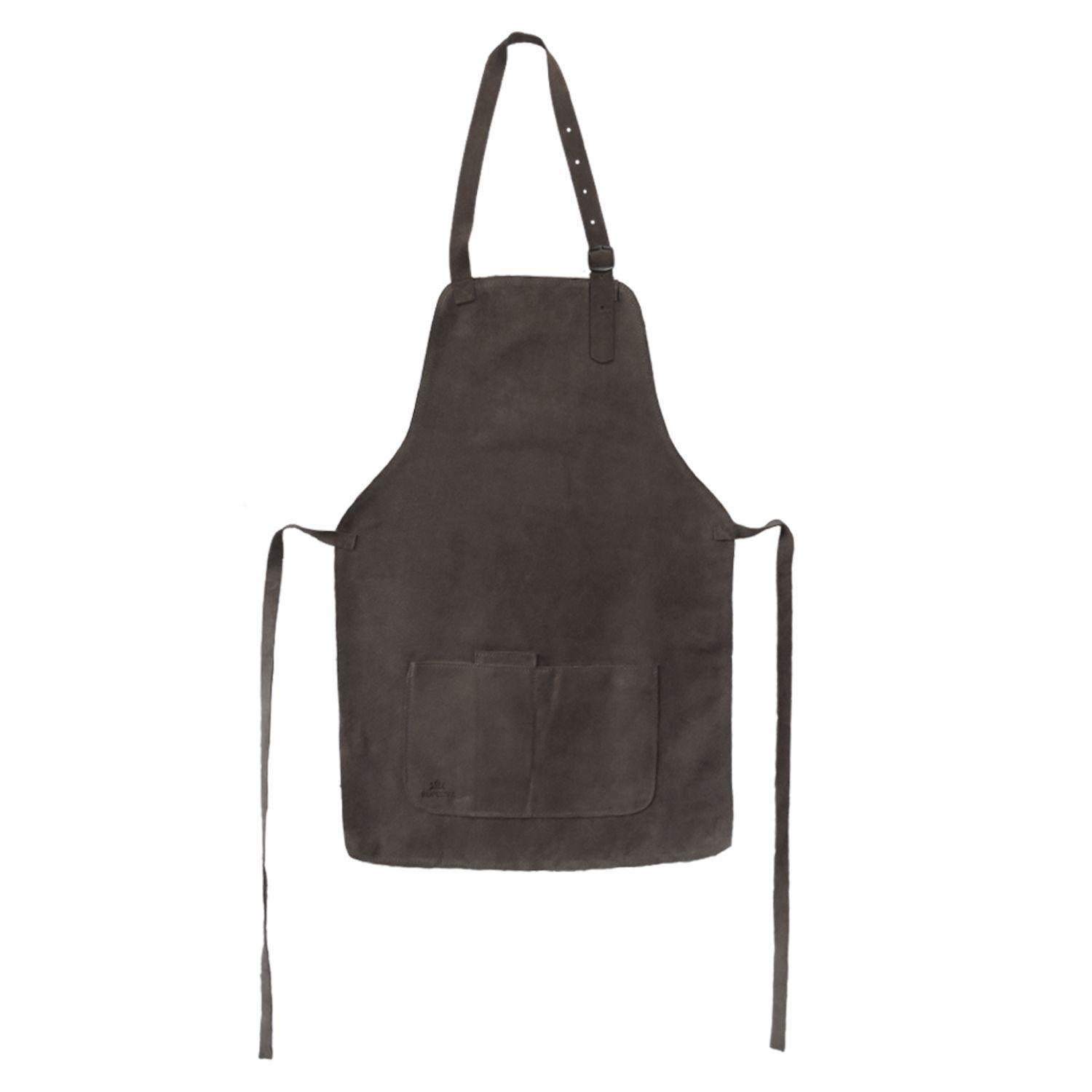 Pechera Mandil Cuero Reno Moro Estándar-0