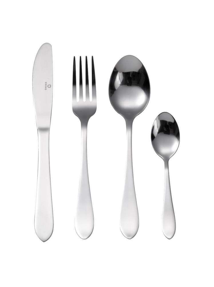 Set Cubiertos 24 Piezas Carnes Vancouver Acero Inoxidable-2