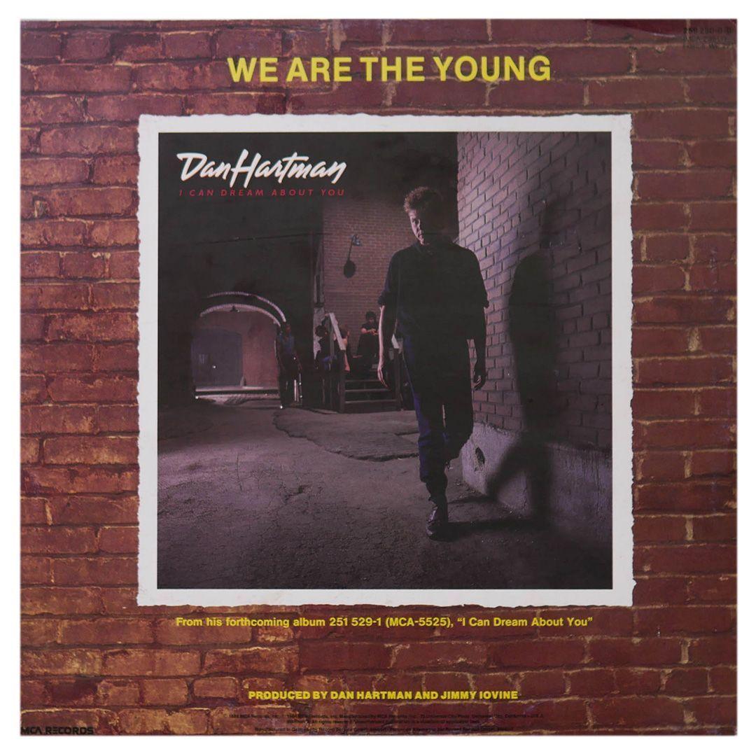 DAN HARTMAN - WE ARE THE YOUNG  12" MAXI SINGLE VINILO USADO-1