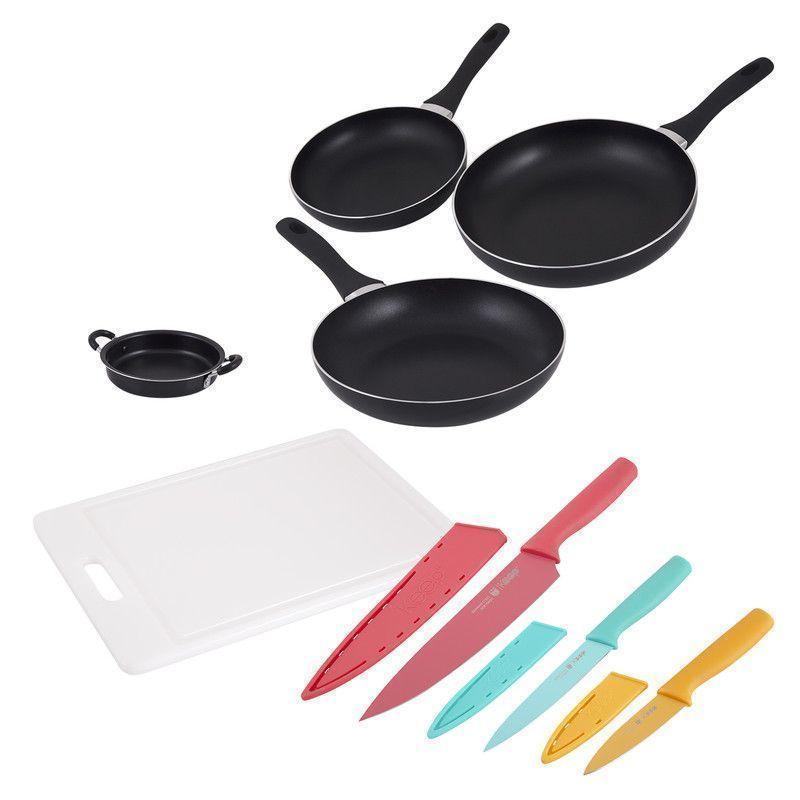 Set de Sartenes + Utensilios 8 Piezas AH46 - ArtHome-0