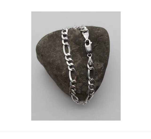 Pulsera Hombre Cartier Inflada - Plata Italiana 92-1