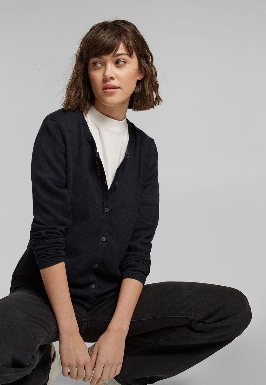 Cardigan Mujer Liso Esprit-0