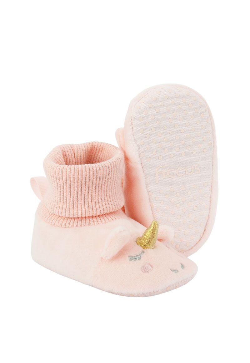 Botín Tejido Plush Bebé Soft Niña-2