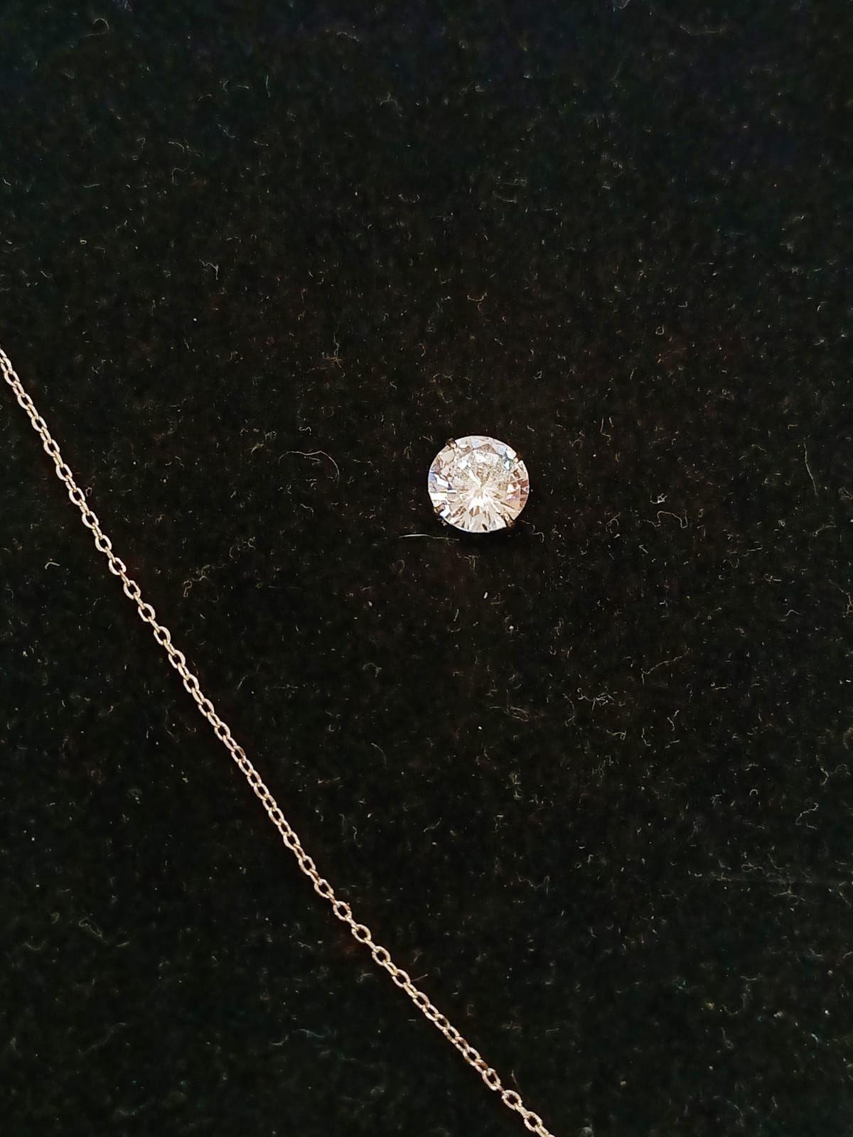 Set Conjunto Cadena Paloma Paz Aros Punto De Luz Plata 925-6