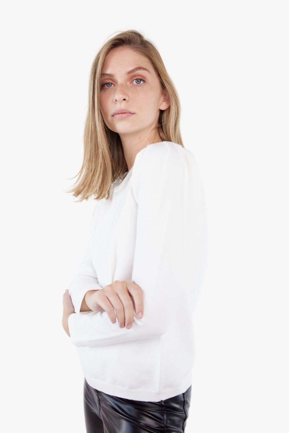 Chaleco Noelia blanco-0