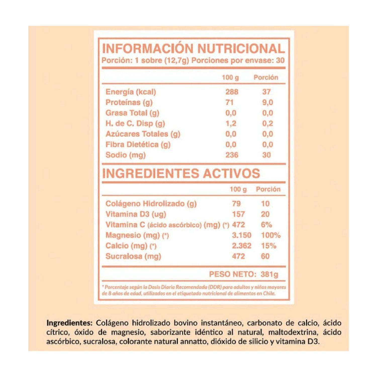 Colágeno Hidrolizado Osteoarticular 30 sobres-3
