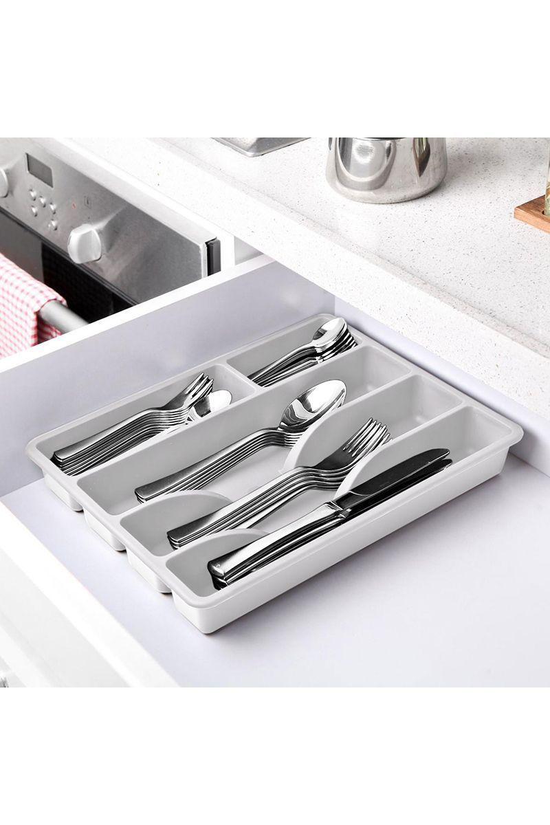 Organizador Cubiertos S Blanco-1