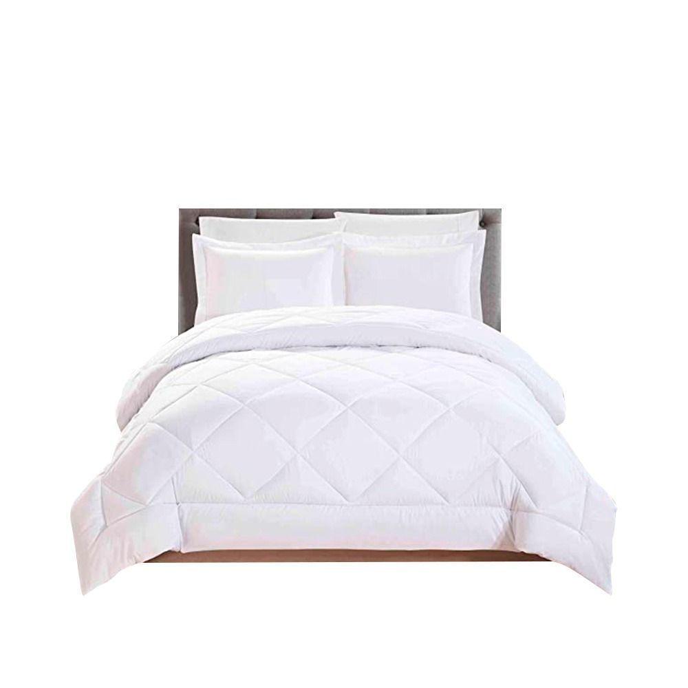 Plumon Edredon Nordico King Cama Premium Blanco-0