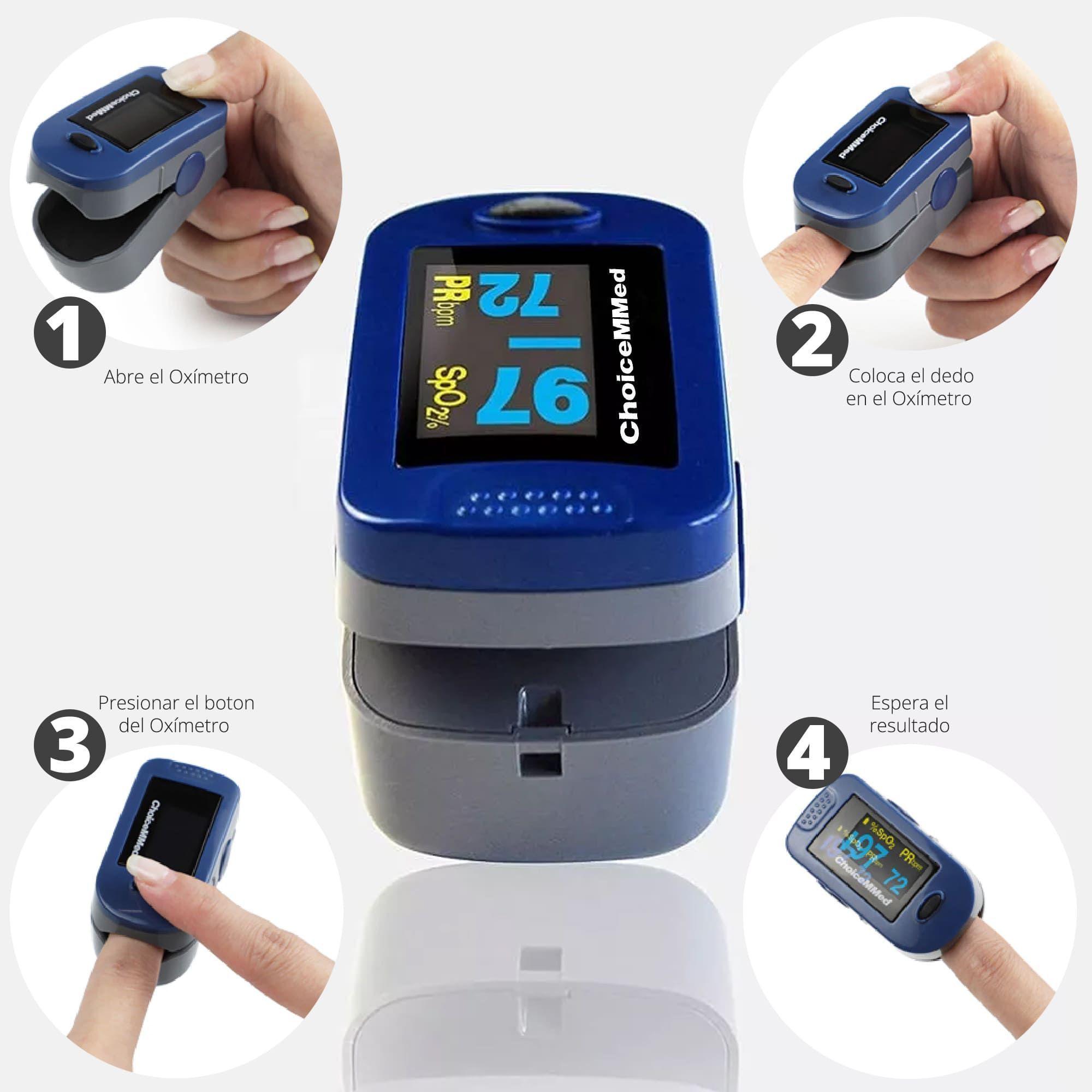 Oxímetro/saturometro Pediátrico/adulto Choicemmed- Topmedic-4