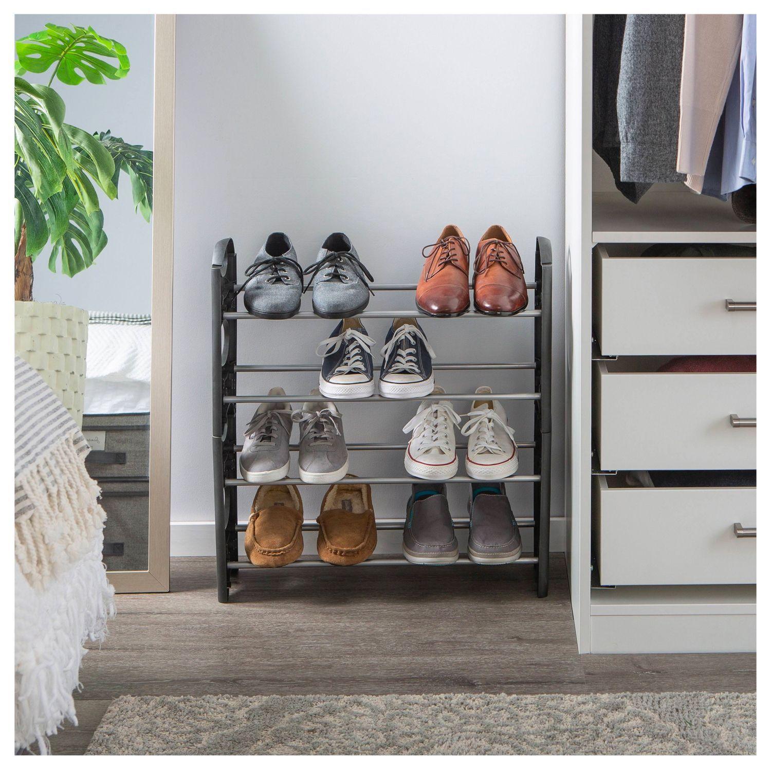Rack Organizador de Zapatos 12 Pares Apilable-4