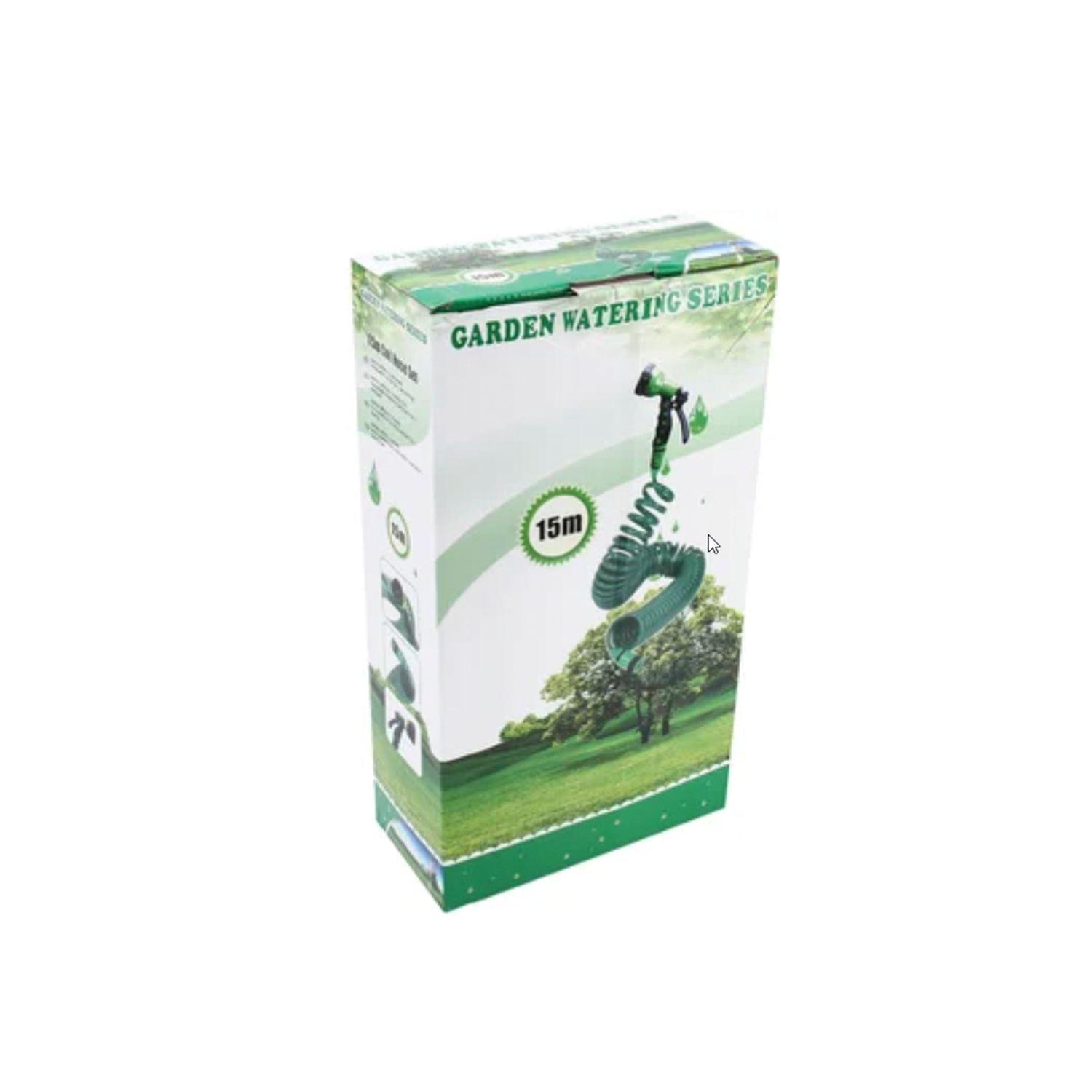 Maguera Espiral Expandible 15mts Verde-3