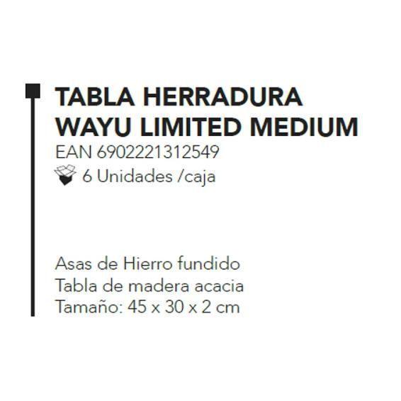 TABLA HERRADURA WAYU LIMITED MEDIUM-1