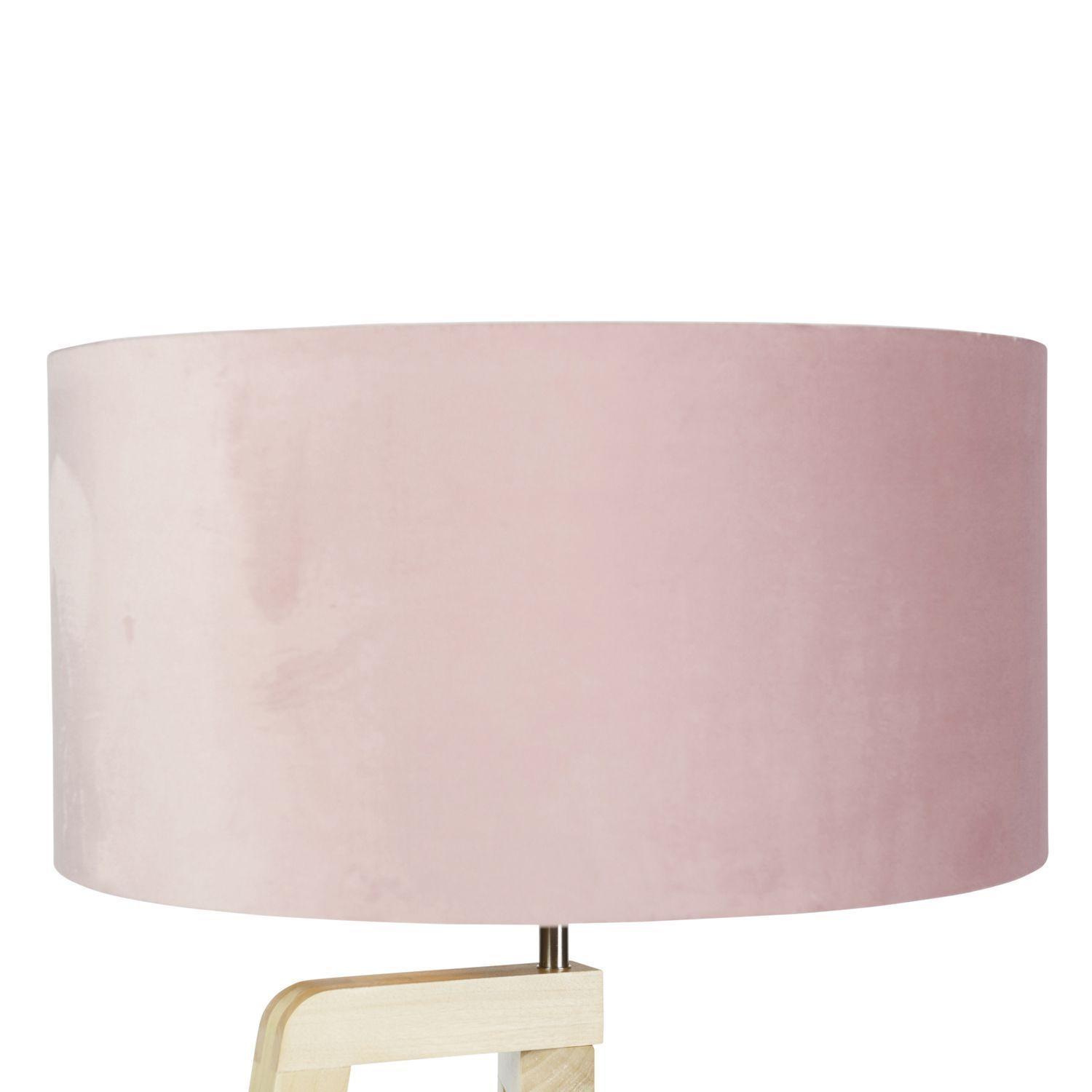 Lámpara de Pie Trípode "Lampbody" E-27 Rosado-2