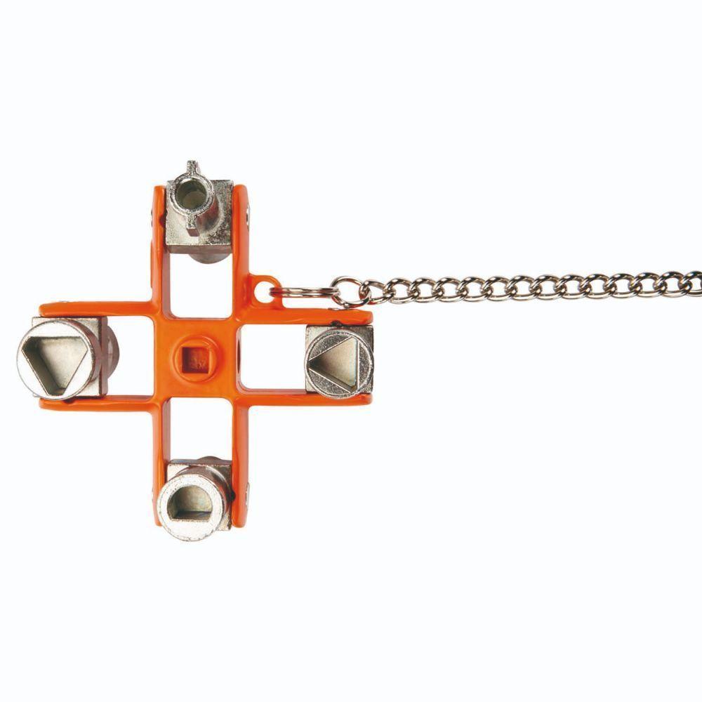 Juego De 9 Llaves Multifunción Universales Para Panel Bahco-2