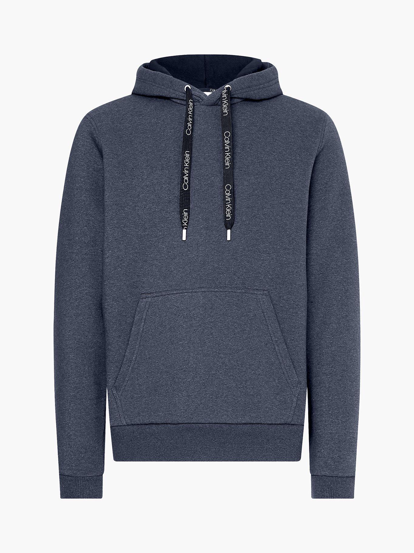 Hoodie Oversized Drawstrings  Gris Calvin Klein-4
