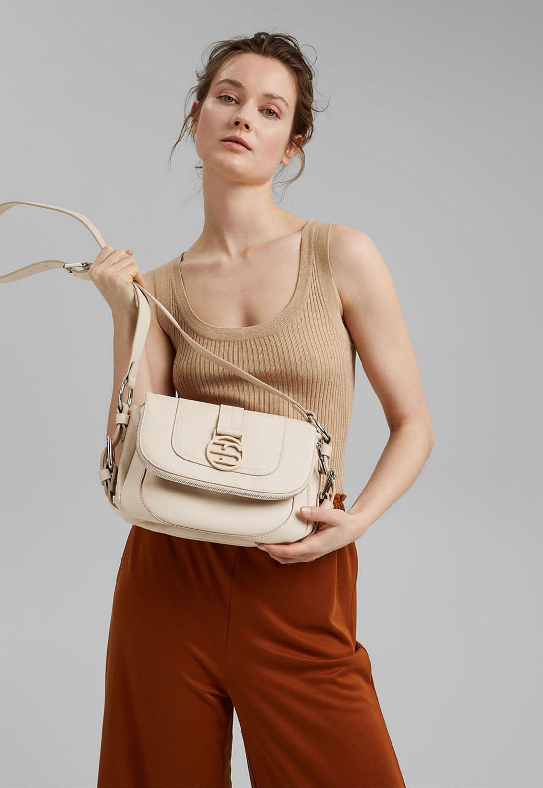 Bolso Bandolera Con Monograma Esprit-3