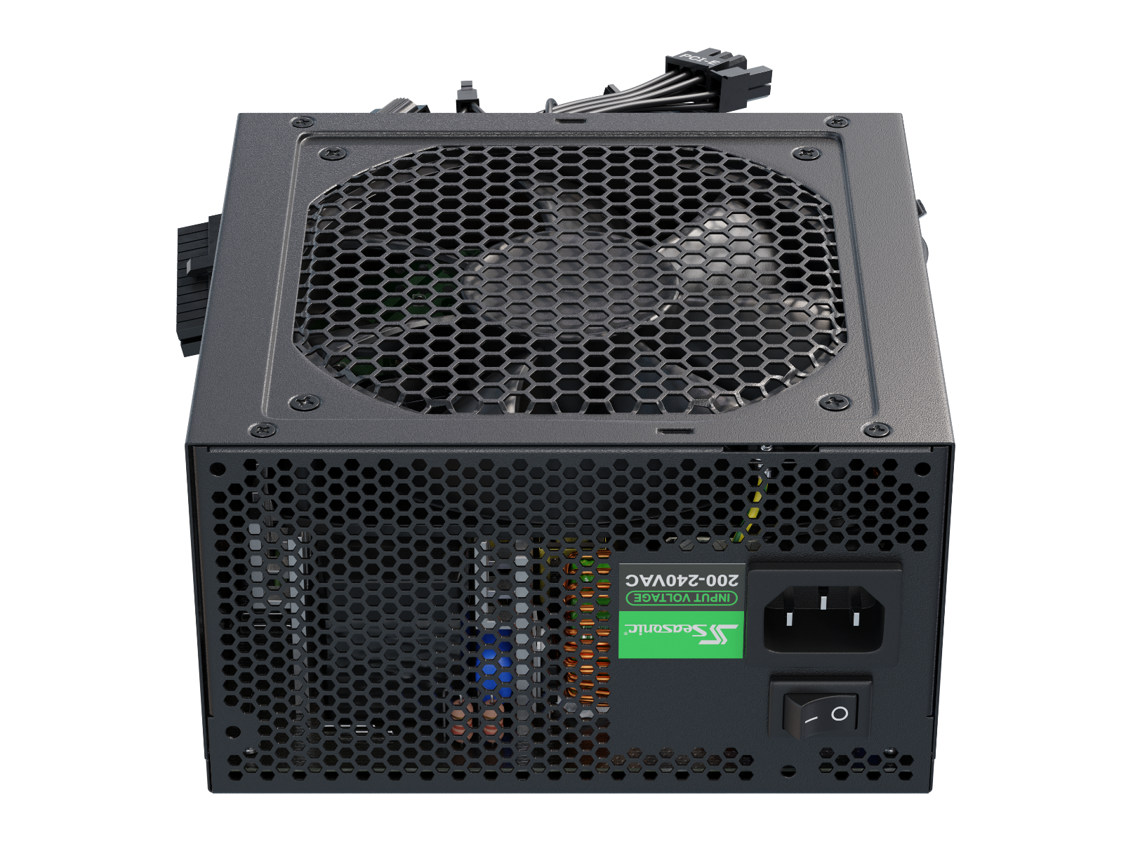 Fuente de Poder Seasonic Series A12 600, 600W, certificación 80+ Plus White-1