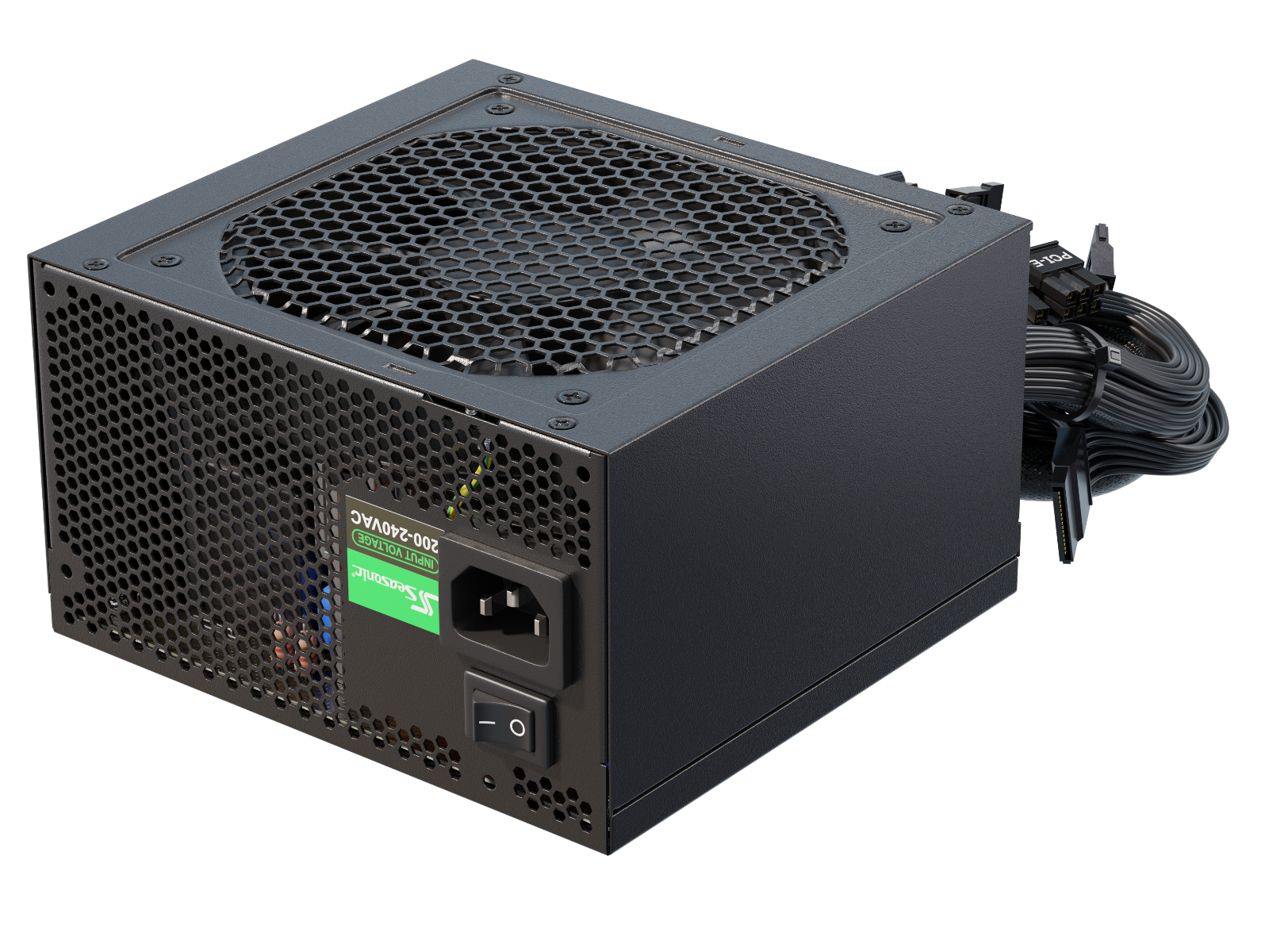Fuente de Poder Seasonic Series A12 600, 600W, certificación 80+ Plus White-0